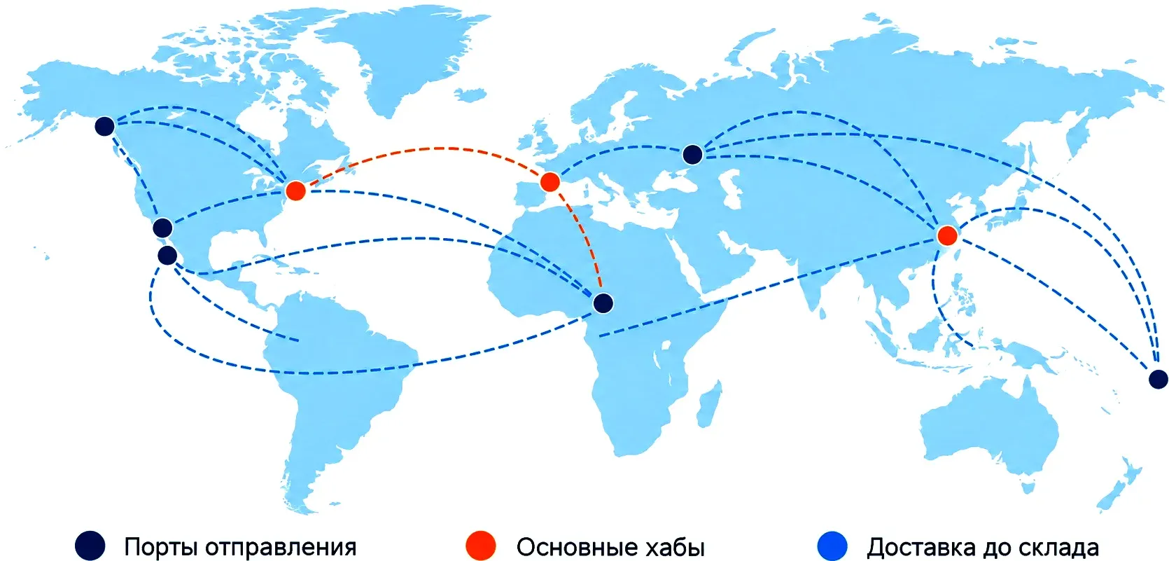 География маршрутов